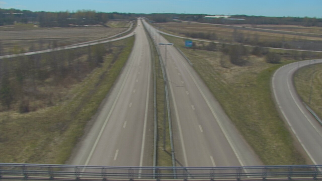 Weather Camera Image Väg 7 Fredrikshamn, Ruissalo, Hamina, Kymenlaakso