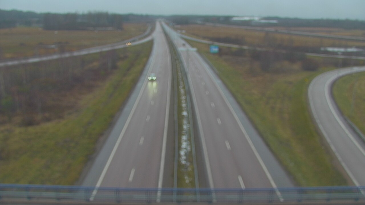 Weather Camera Image Väg 7 Fredrikshamn, Ruissalo, Hamina, Kymenlaakso