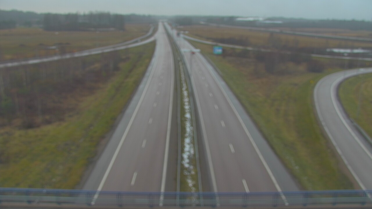 Weather Camera Image Väg 7 Fredrikshamn, Ruissalo, Hamina, Kymenlaakso