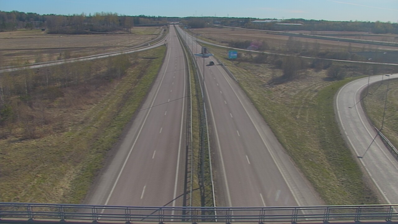 Weather Camera Image Väg 7 Fredrikshamn, Ruissalo, Hamina, Kymenlaakso