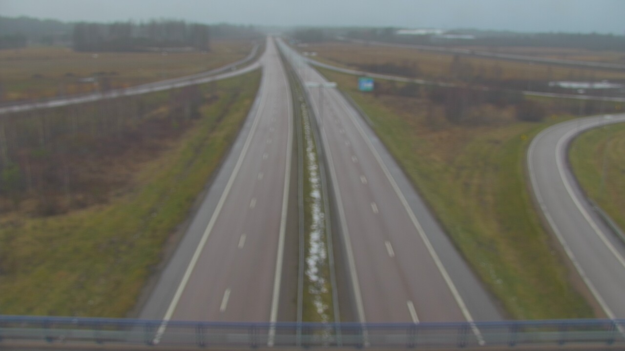 Weather Camera Image Väg 7 Fredrikshamn, Ruissalo, Hamina, Kymenlaakso