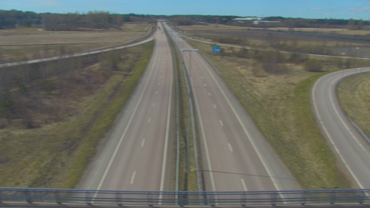 Weather Camera Image Väg 7 Fredrikshamn, Ruissalo, Hamina, Kymenlaakso
