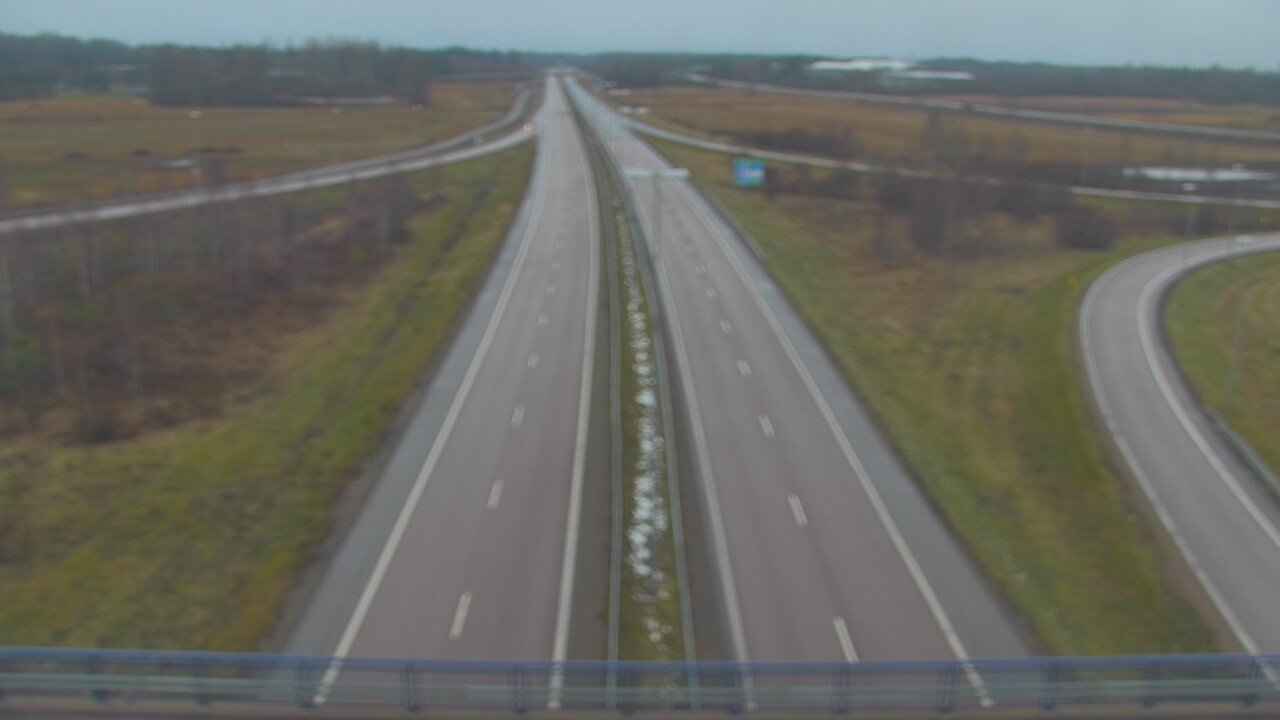 Weather Camera Image Väg 7 Fredrikshamn, Ruissalo, Hamina, Kymenlaakso