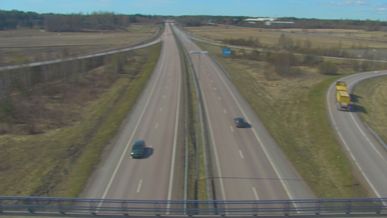 Weather Camera Image Väg 7 Fredrikshamn, Ruissalo, Hamina, Kymenlaakso