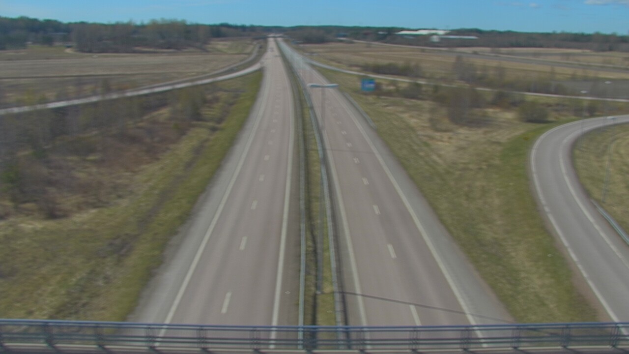 Weather Camera Image Väg 7 Fredrikshamn, Ruissalo, Hamina, Kymenlaakso