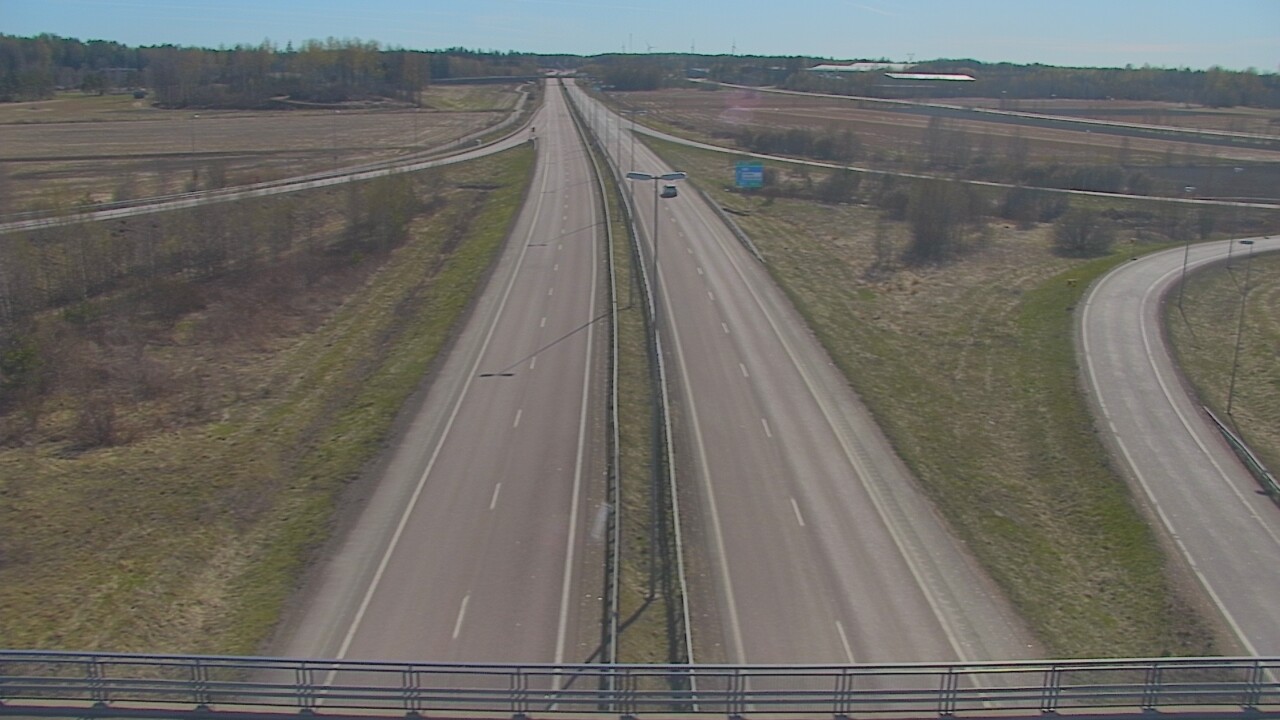 Weather Camera Image Väg 7 Fredrikshamn, Ruissalo, Hamina, Kymenlaakso