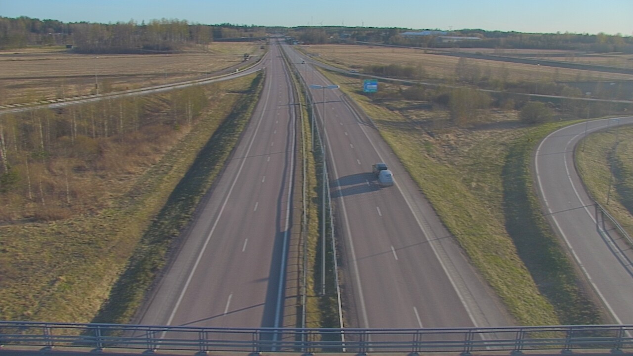 Weather Camera Image Väg 7 Fredrikshamn, Ruissalo, Hamina, Kymenlaakso