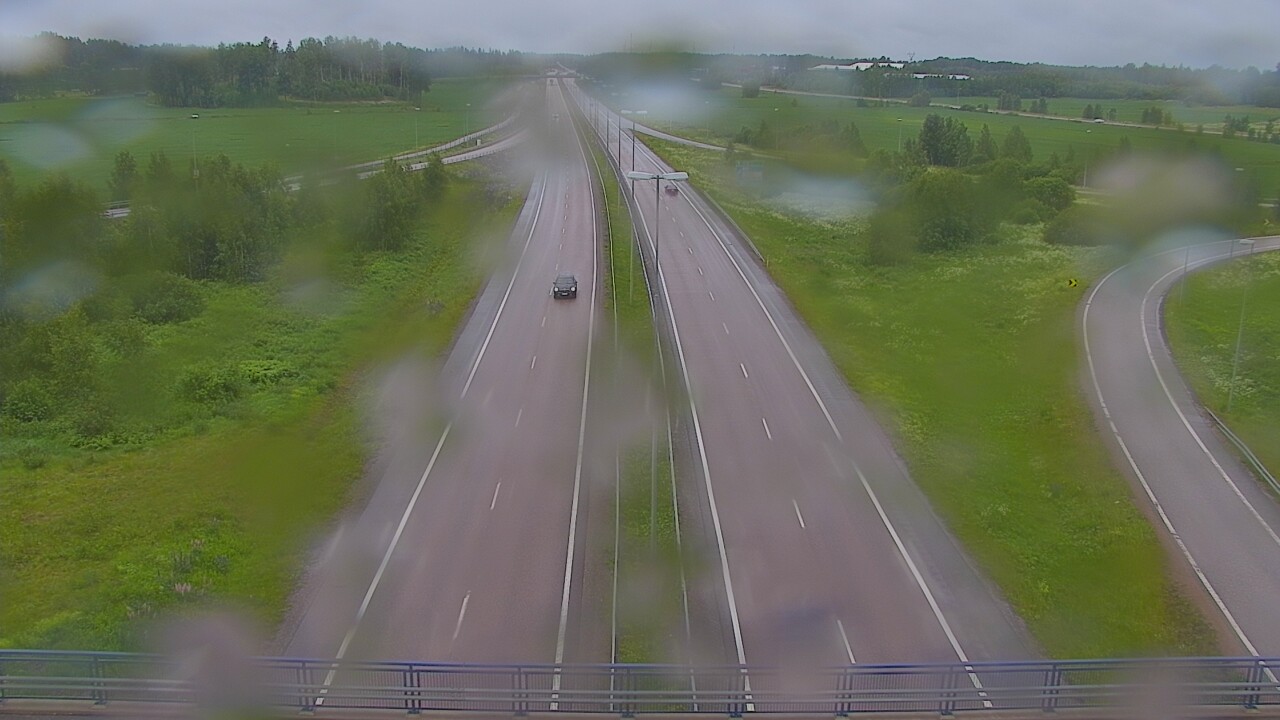 Weather Camera Image Väg 7 Fredrikshamn, Ruissalo, Hamina, Kymenlaakso