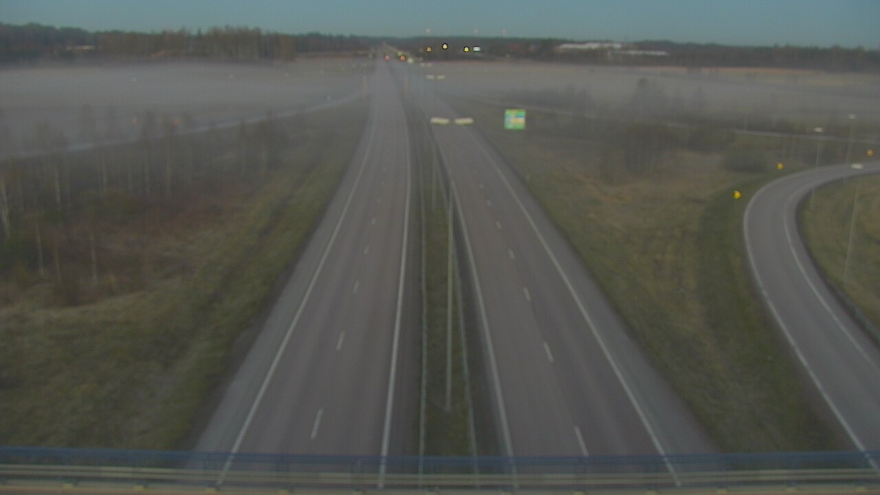 Weather Camera Image Väg 7 Fredrikshamn, Ruissalo, Hamina, Kymenlaakso