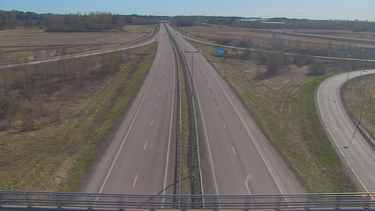 Weather Camera Image Väg 7 Fredrikshamn, Ruissalo, Hamina, Kymenlaakso