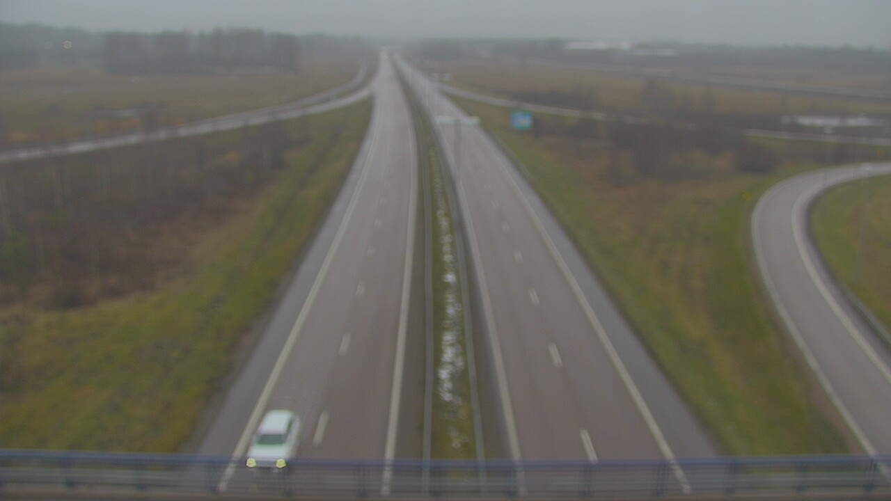 Weather Camera Image Väg 7 Fredrikshamn, Ruissalo, Hamina, Kymenlaakso