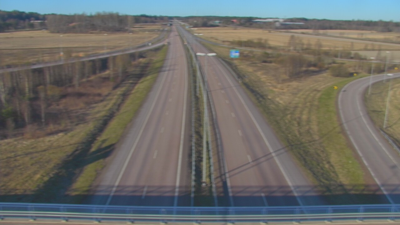 Weather Camera Image Väg 7 Fredrikshamn, Ruissalo, Hamina, Kymenlaakso