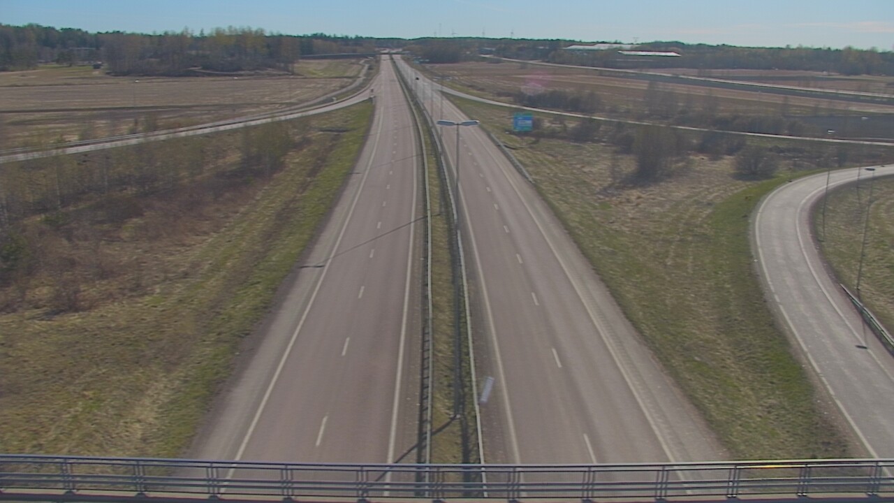 Weather Camera Image Väg 7 Fredrikshamn, Ruissalo, Hamina, Kymenlaakso