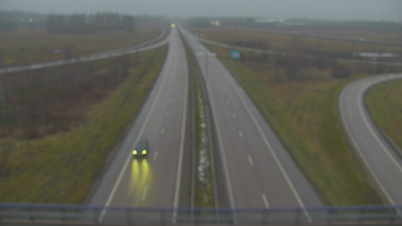 Weather Camera Image Väg 7 Fredrikshamn, Ruissalo, Hamina, Kymenlaakso