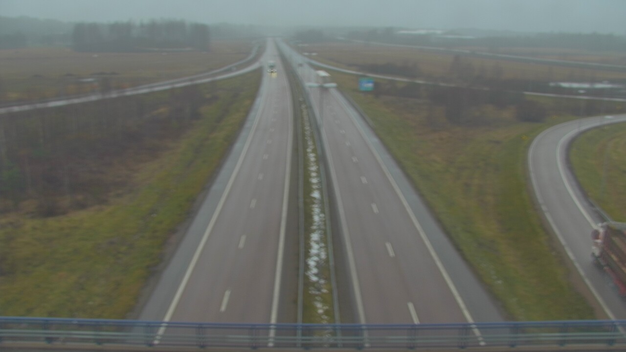 Weather Camera Image Väg 7 Fredrikshamn, Ruissalo, Hamina, Kymenlaakso