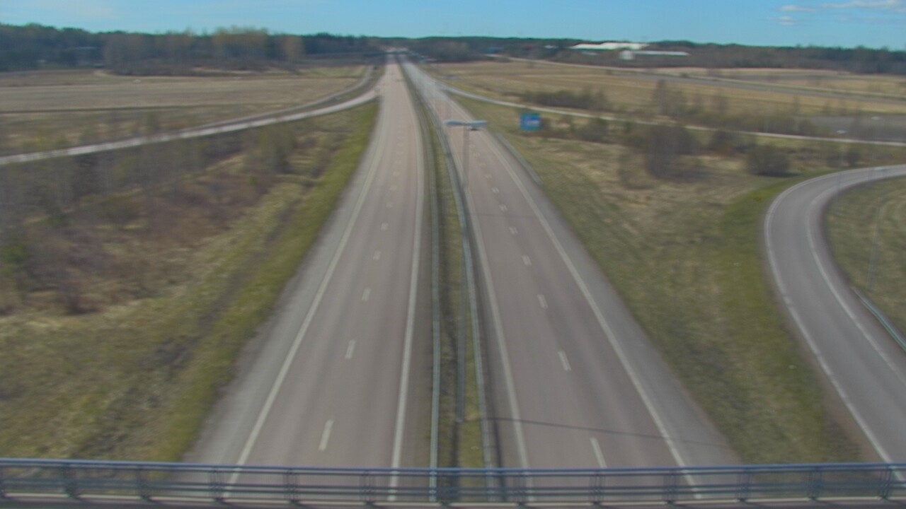Weather Camera Image Väg 7 Fredrikshamn, Ruissalo, Hamina, Kymenlaakso