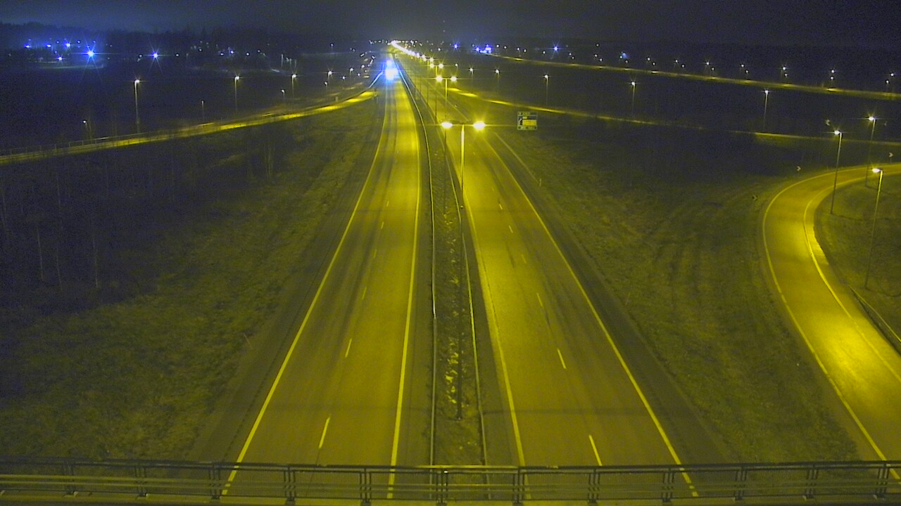 Weather Camera Image Väg 7 Fredrikshamn, Ruissalo, Hamina, Kymenlaakso