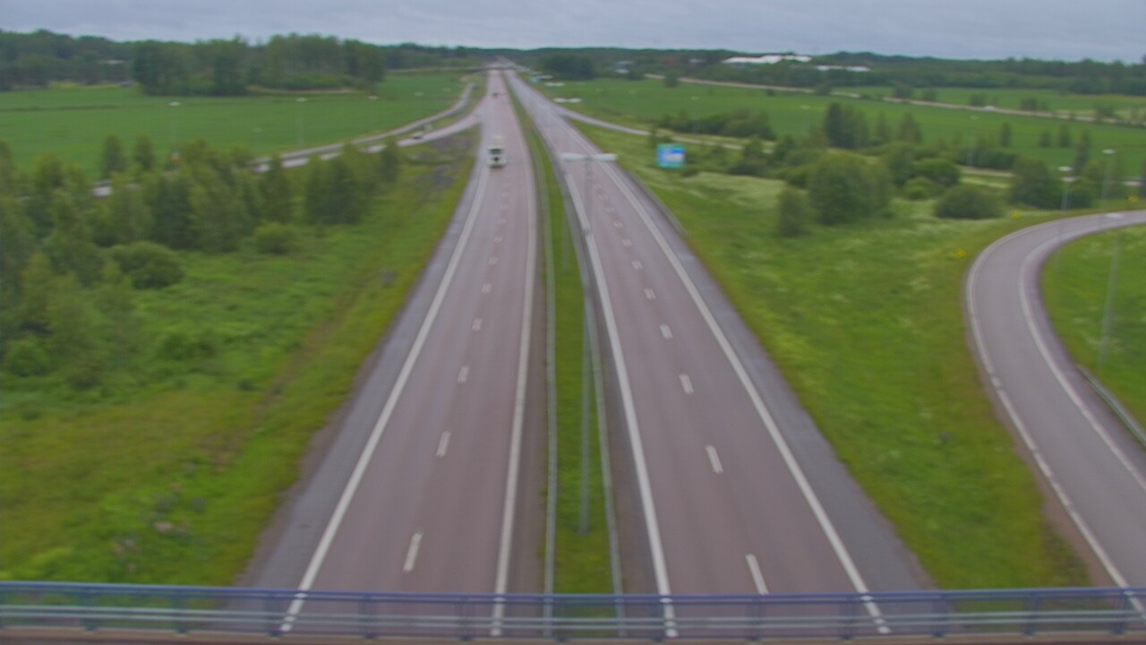 Weather Camera Image Väg 7 Fredrikshamn, Ruissalo, Hamina, Kymenlaakso