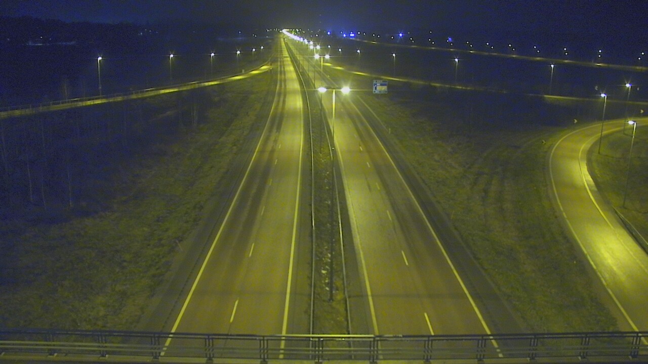Weather Camera Image Väg 7 Fredrikshamn, Ruissalo, Hamina, Kymenlaakso