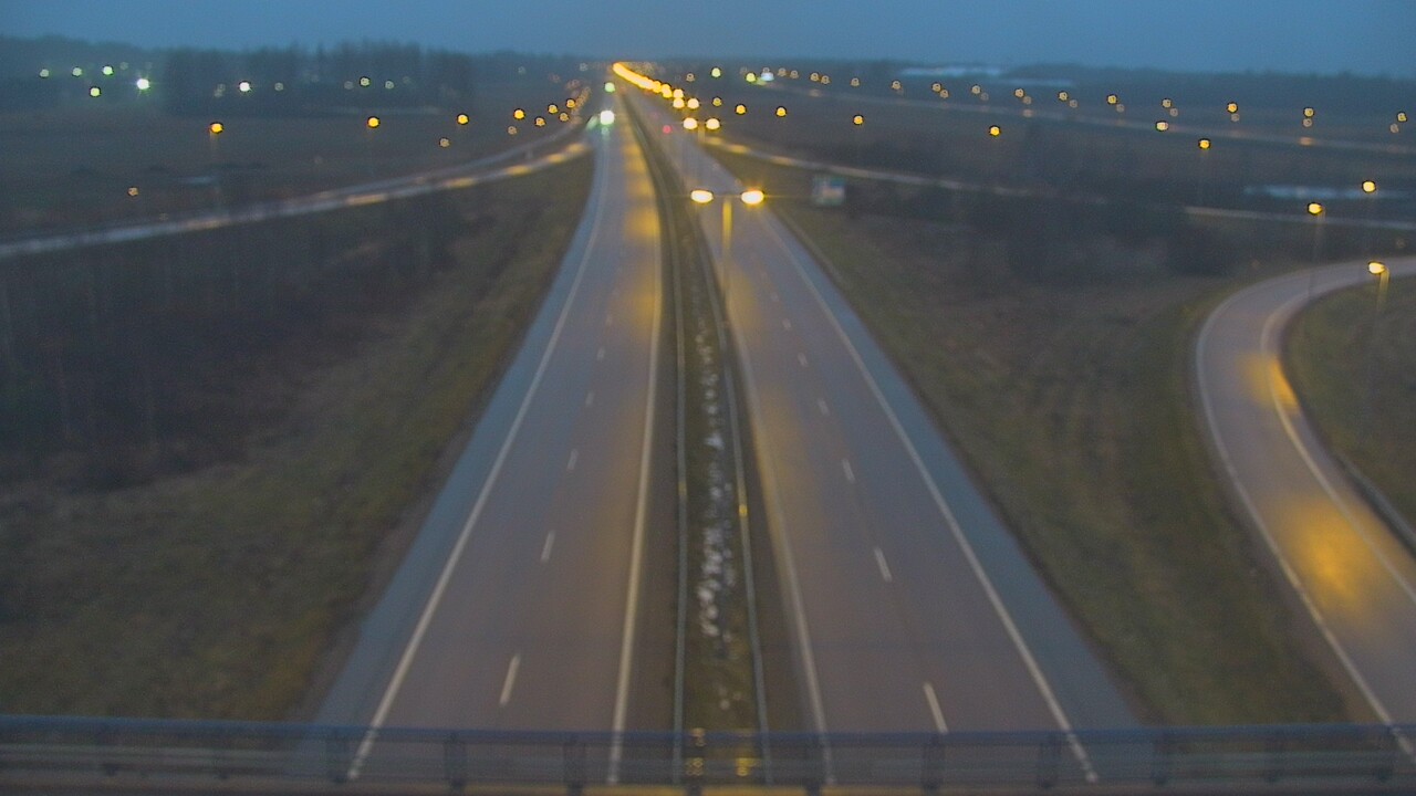 Weather Camera Image Väg 7 Fredrikshamn, Ruissalo, Hamina, Kymenlaakso