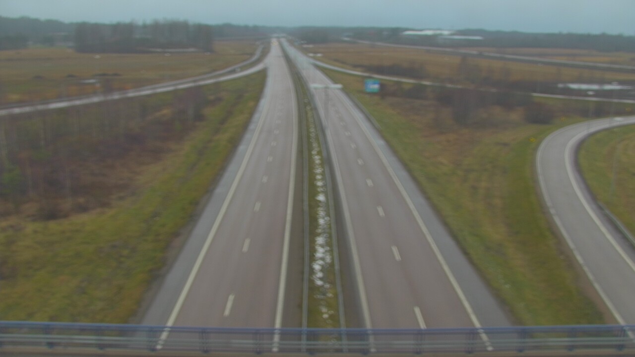 Weather Camera Image Väg 7 Fredrikshamn, Ruissalo, Hamina, Kymenlaakso