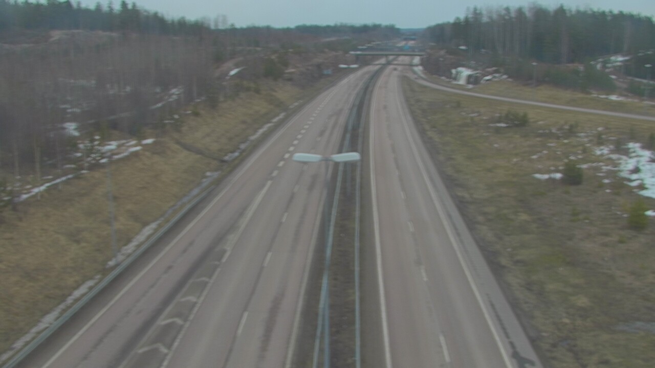 Weather Camera Image Väg 7 Fredrikshamn, Ruissalo, Hamina, Kymenlaakso