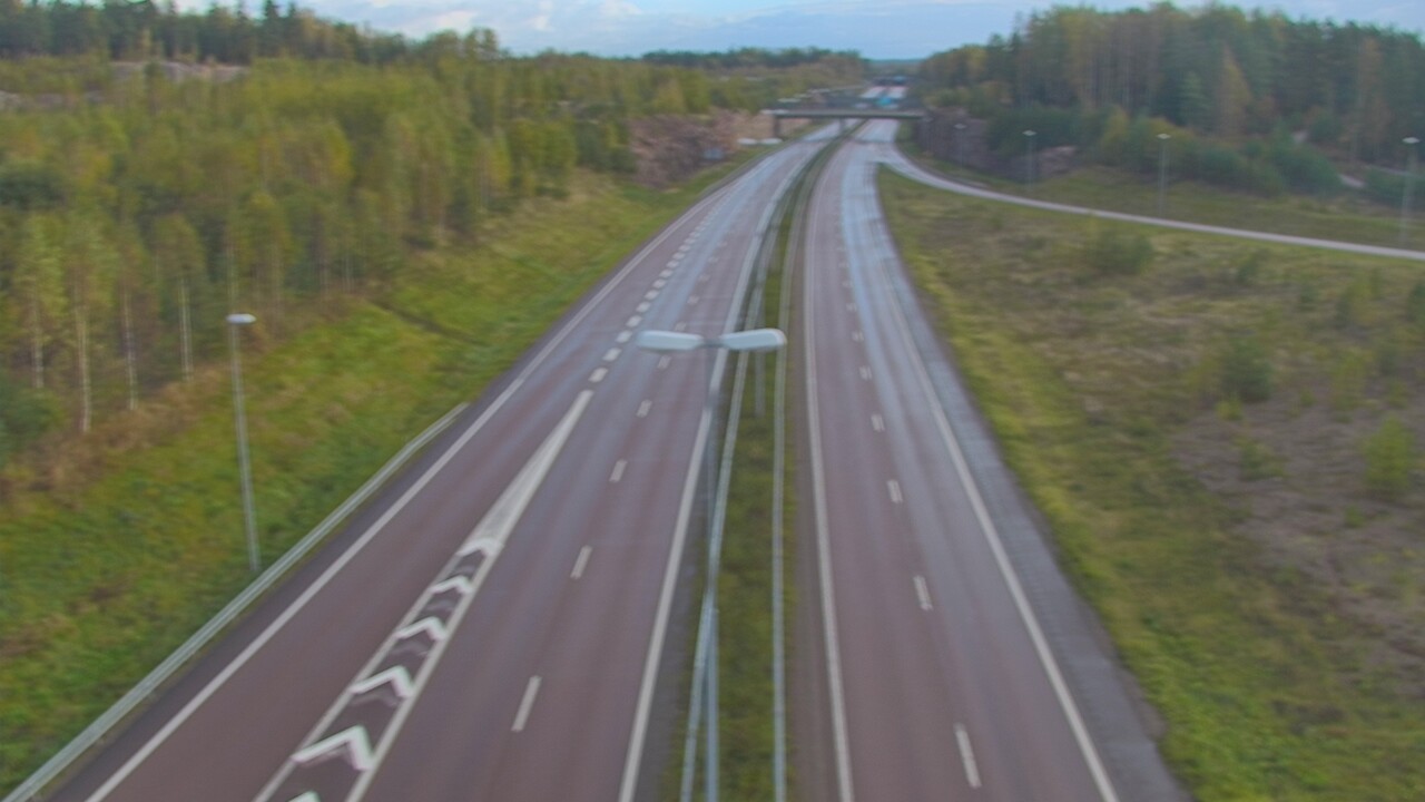 Weather Camera Image Väg 7 Fredrikshamn, Ruissalo, Hamina, Kymenlaakso