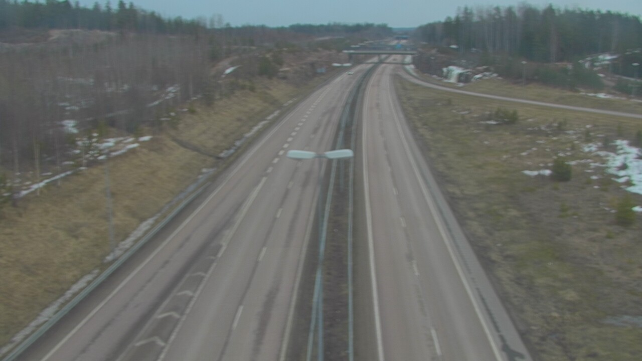 Weather Camera Image Väg 7 Fredrikshamn, Ruissalo, Hamina, Kymenlaakso