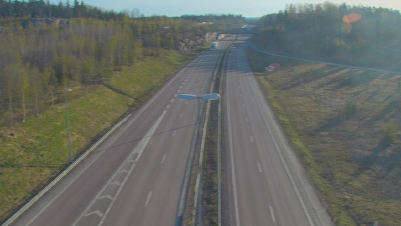 Weather Camera Image Väg 7 Fredrikshamn, Ruissalo, Hamina, Kymenlaakso