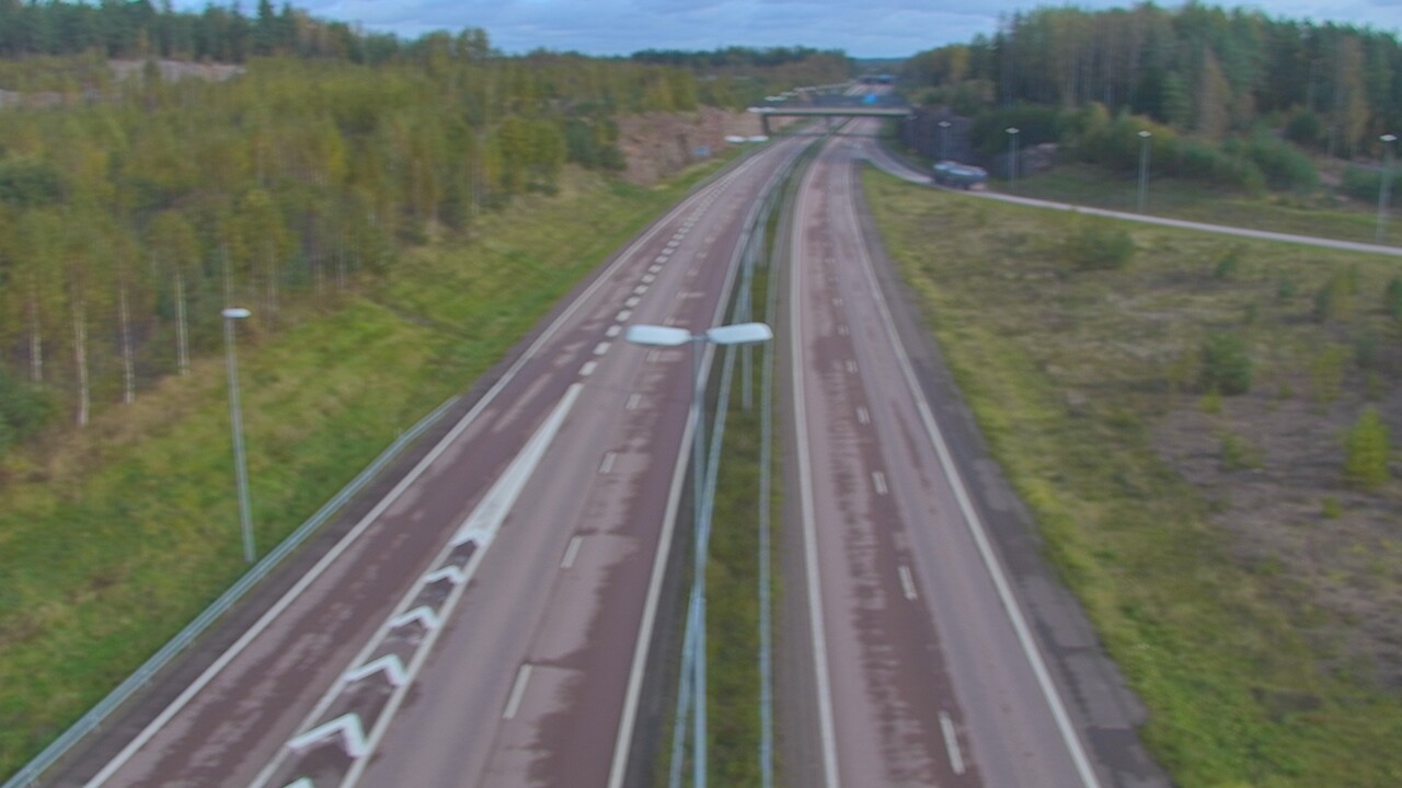 Weather Camera Image Väg 7 Fredrikshamn, Ruissalo, Hamina, Kymenlaakso
