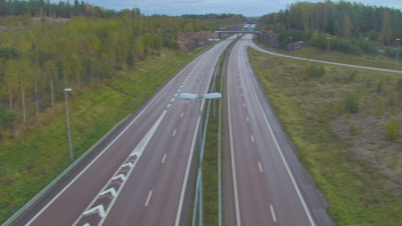 Weather Camera Image Väg 7 Fredrikshamn, Ruissalo, Hamina, Kymenlaakso