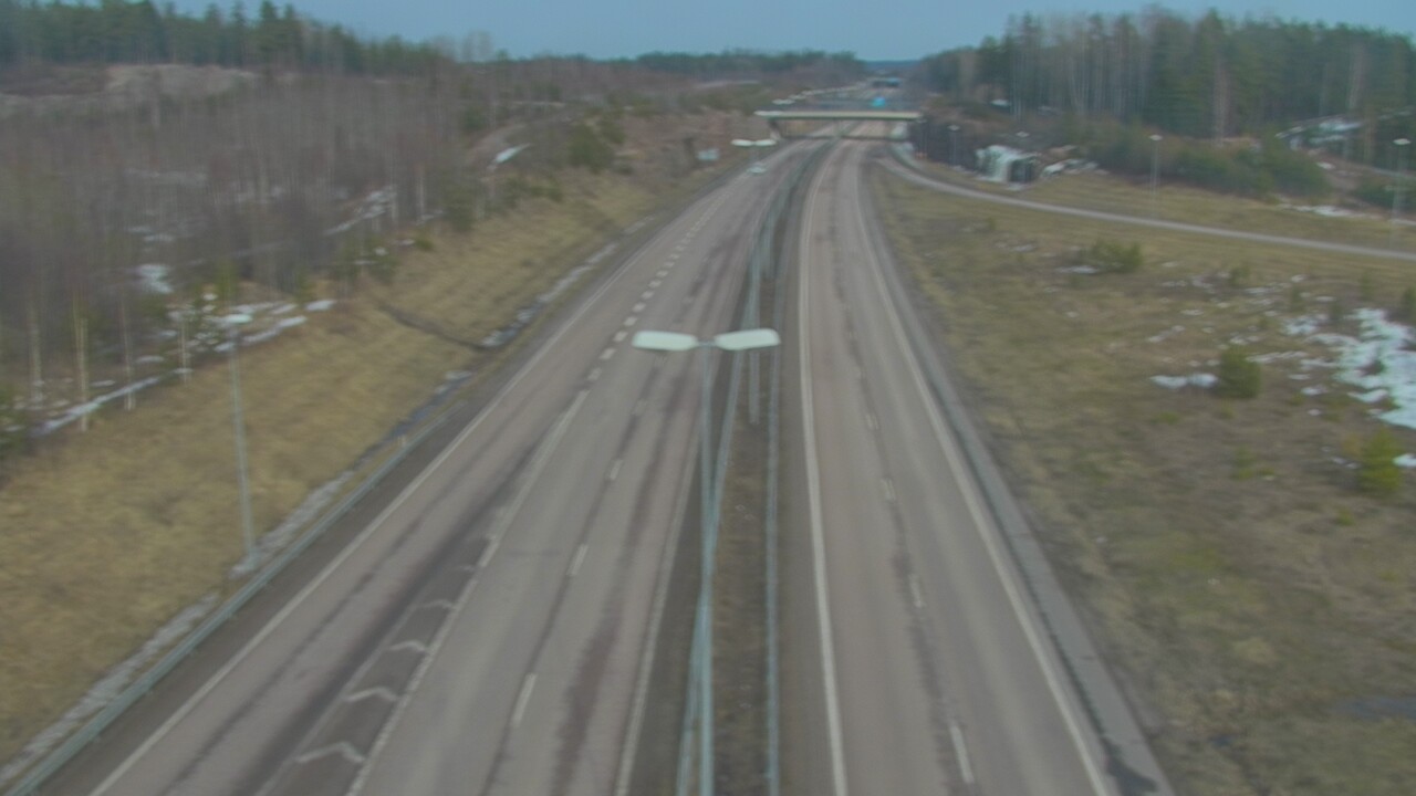 Weather Camera Image Väg 7 Fredrikshamn, Ruissalo, Hamina, Kymenlaakso