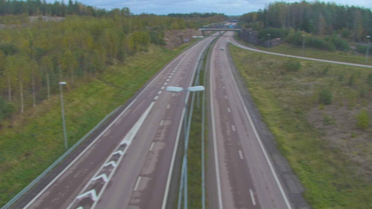 Weather Camera Image Väg 7 Fredrikshamn, Ruissalo, Hamina, Kymenlaakso