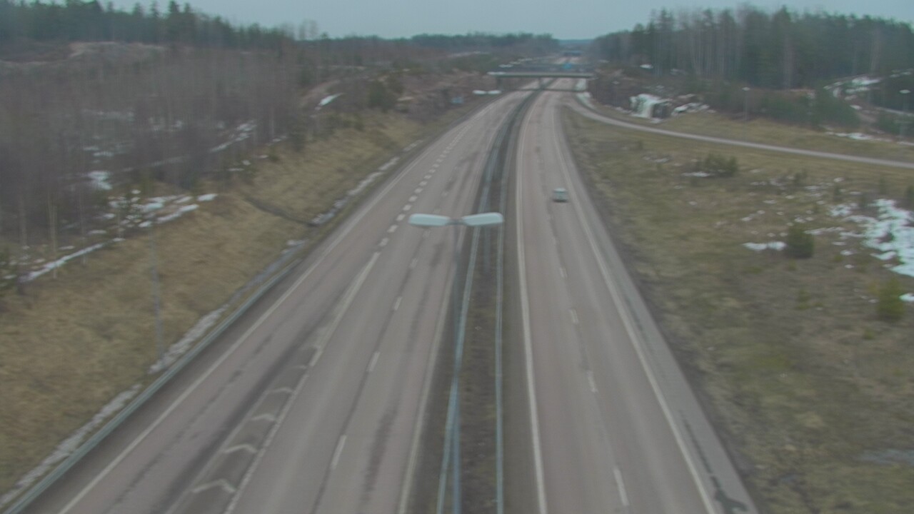 Weather Camera Image Väg 7 Fredrikshamn, Ruissalo, Hamina, Kymenlaakso