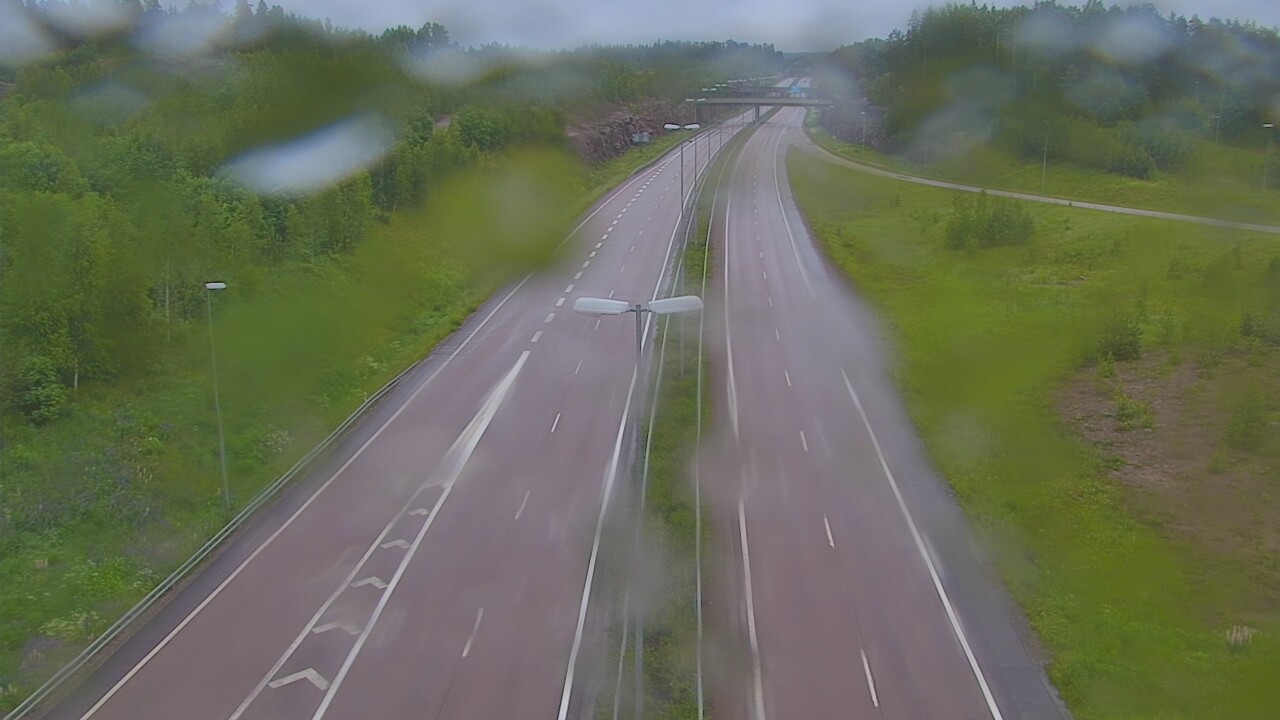 Weather Camera Image Väg 7 Fredrikshamn, Ruissalo, Hamina, Kymenlaakso