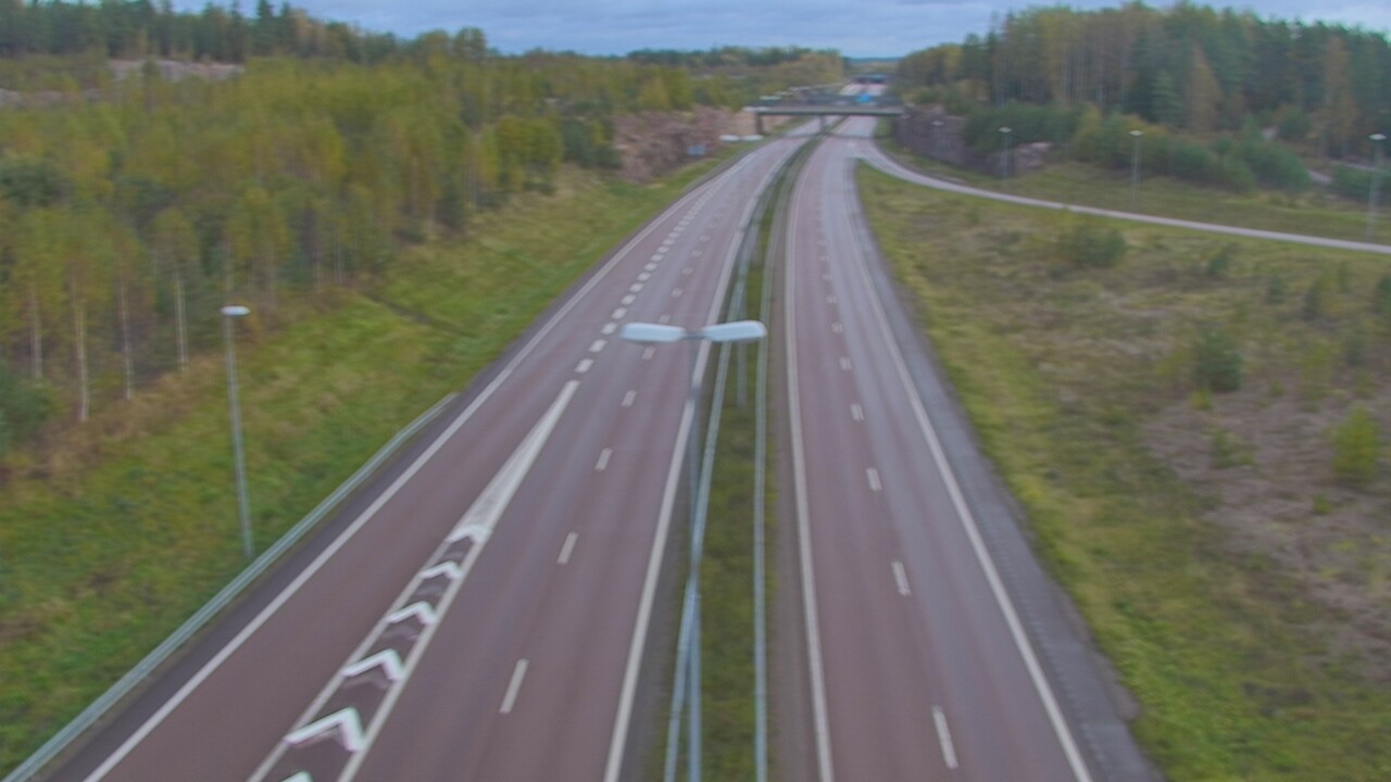Weather Camera Image Väg 7 Fredrikshamn, Ruissalo, Hamina, Kymenlaakso