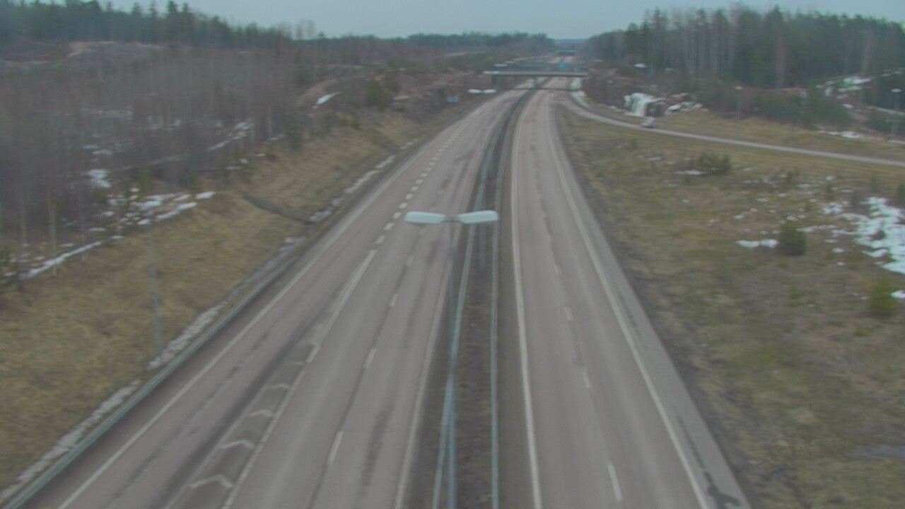 Weather Camera Image Väg 7 Fredrikshamn, Ruissalo, Hamina, Kymenlaakso