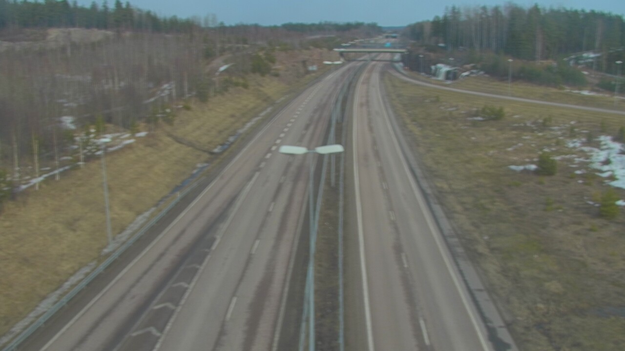 Weather Camera Image Väg 7 Fredrikshamn, Ruissalo, Hamina, Kymenlaakso