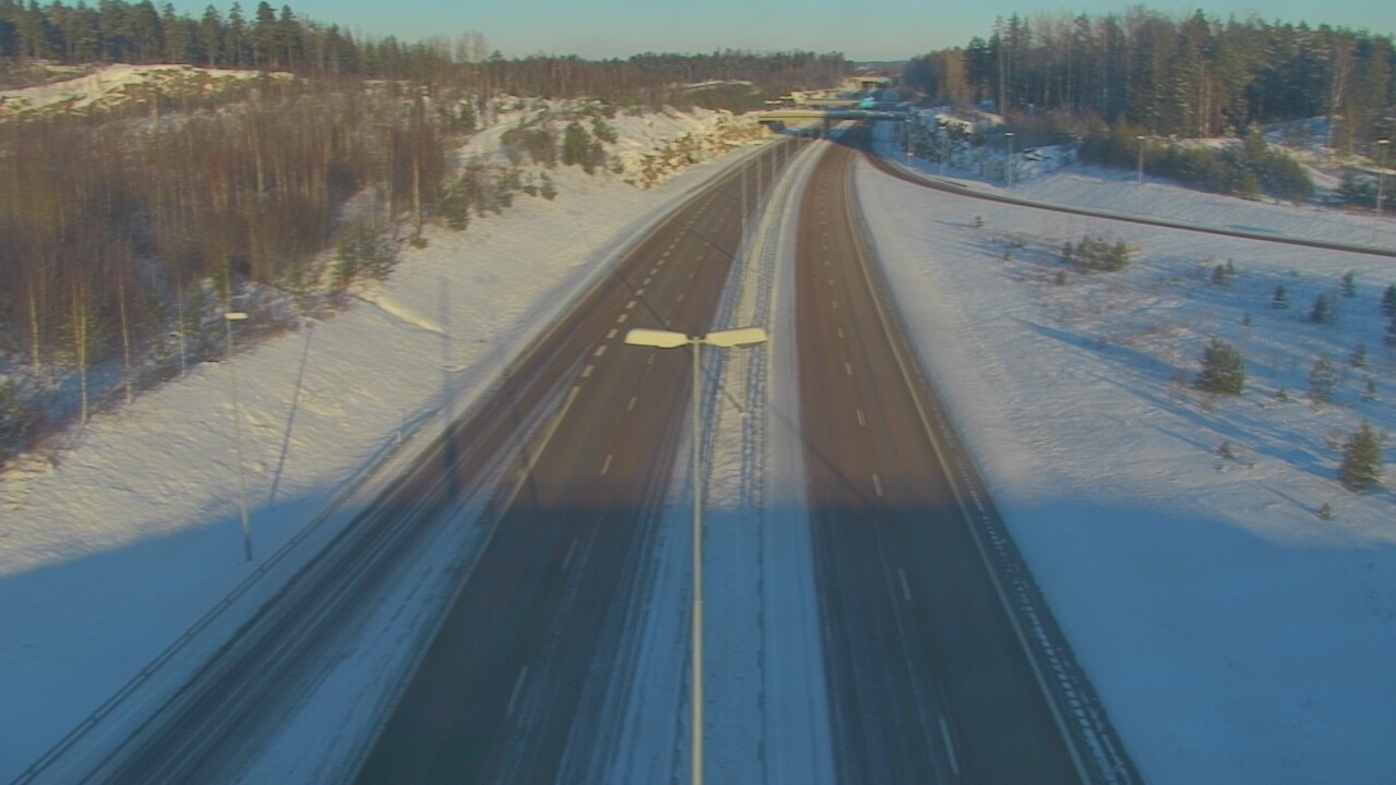 Weather Camera Image Väg 7 Fredrikshamn, Ruissalo, Hamina, Kymenlaakso