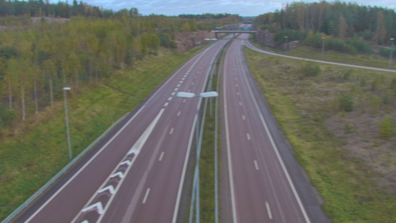 Weather Camera Image Väg 7 Fredrikshamn, Ruissalo, Hamina, Kymenlaakso