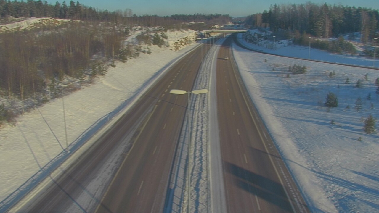 Weather Camera Image Väg 7 Fredrikshamn, Ruissalo, Hamina, Kymenlaakso