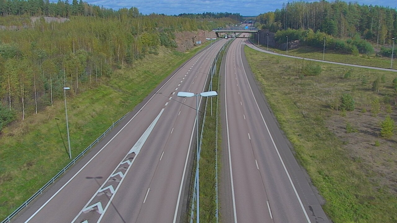 Weather Camera Image Road 7 Hamina, Ruissalo, Hamina, Kymenlaakso