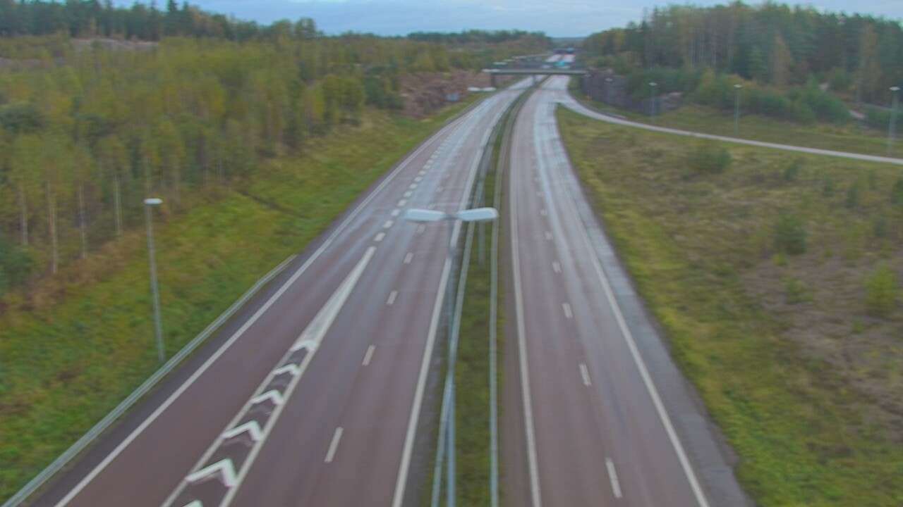 Weather Camera Image Väg 7 Fredrikshamn, Ruissalo, Hamina, Kymenlaakso