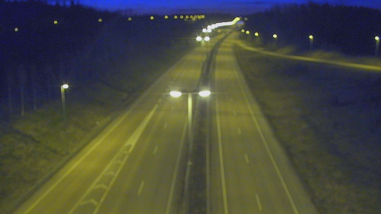 Weather Camera Image Väg 7 Fredrikshamn, Ruissalo, Hamina, Kymenlaakso
