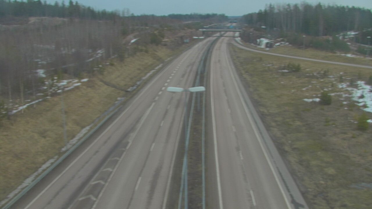 Weather Camera Image Väg 7 Fredrikshamn, Ruissalo, Hamina, Kymenlaakso