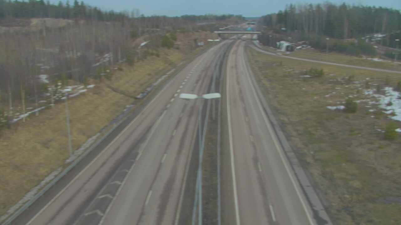 Weather Camera Image Väg 7 Fredrikshamn, Ruissalo, Hamina, Kymenlaakso