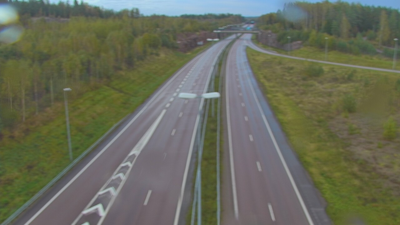 Weather Camera Image Väg 7 Fredrikshamn, Ruissalo, Hamina, Kymenlaakso