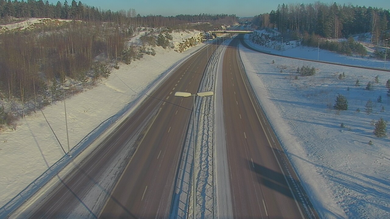Weather Camera Image Väg 7 Fredrikshamn, Ruissalo, Hamina, Kymenlaakso