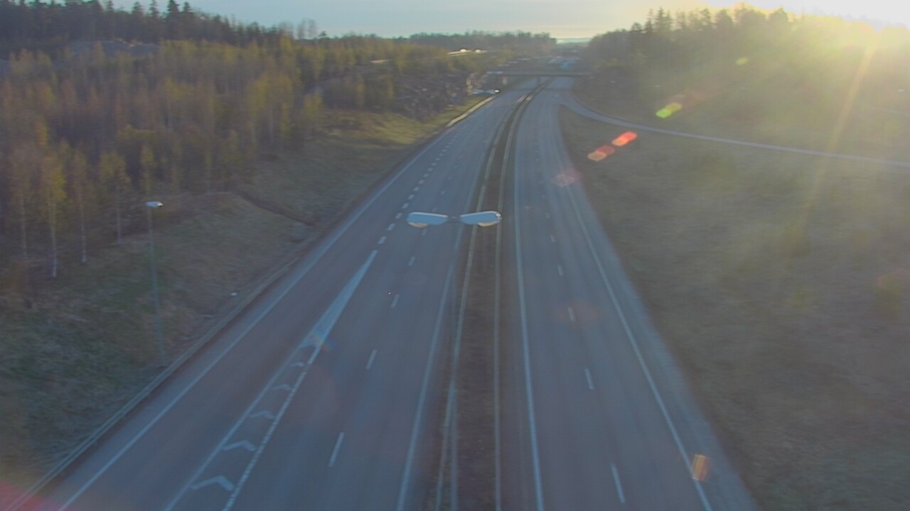 Weather Camera Image Väg 7 Fredrikshamn, Ruissalo, Hamina, Kymenlaakso