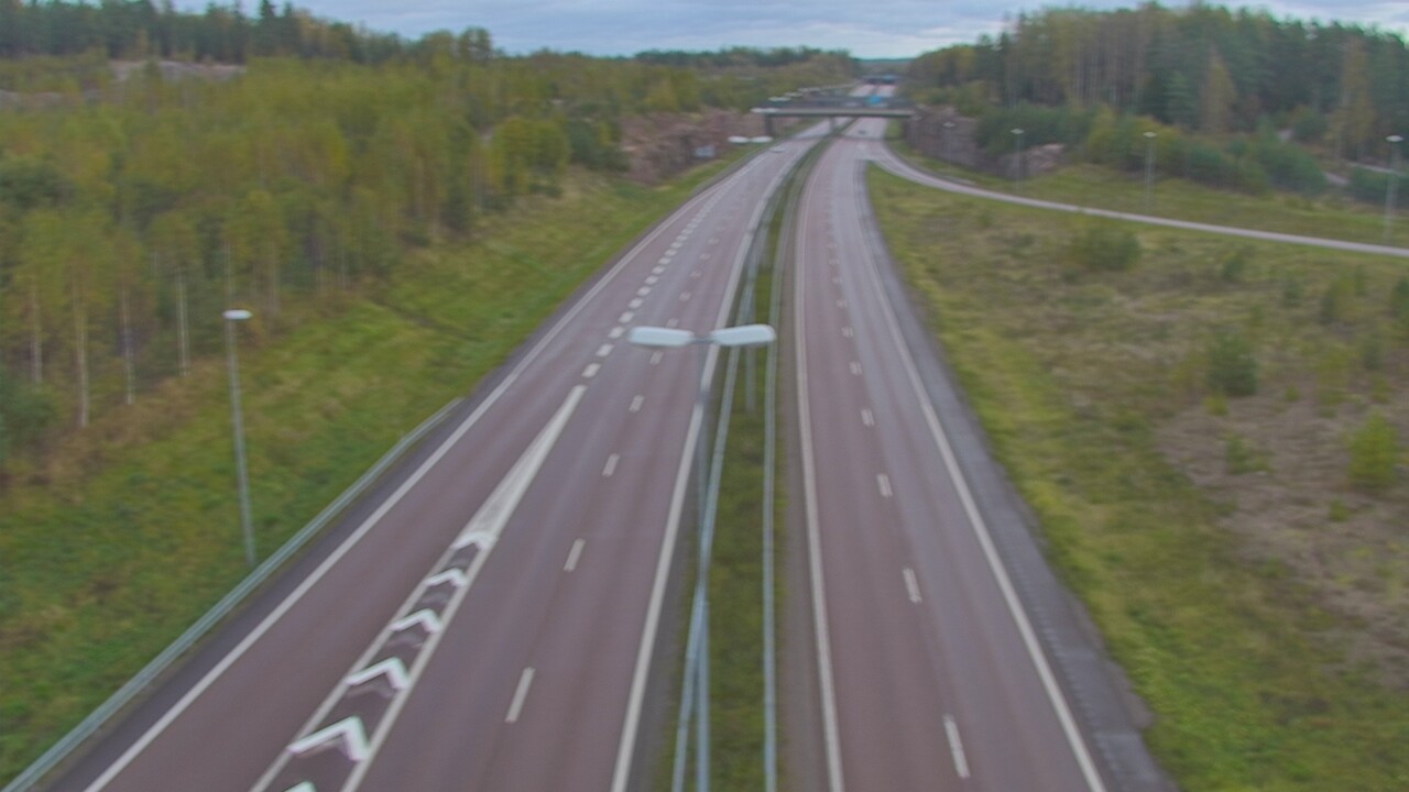 Weather Camera Image Väg 7 Fredrikshamn, Ruissalo, Hamina, Kymenlaakso